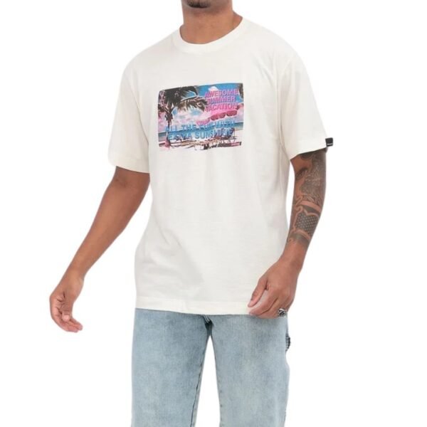 CAMISETA BAW REGULAR TV ADVERTISEMENT - OFF WHITE - Imagem 2