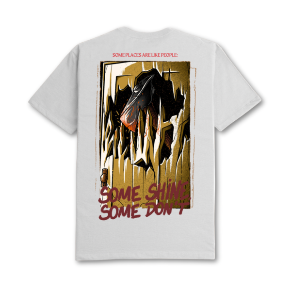 CAMISETA BLUNT BASICA REDRUM - BRANCO