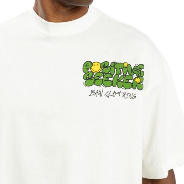 CAMISETA BAW NEW OVER X SMILEY GROW - OFF WHITE - Imagem 3
