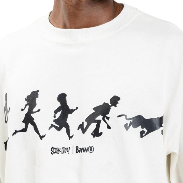 CAMISETA BAW NEW OVER RUN X SCOOBY DOO - OFF WHITE - Imagem 3