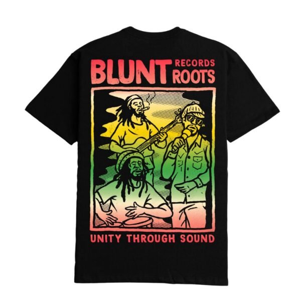 CAMISETA BLUNT BASICA ROOTS - PRETO