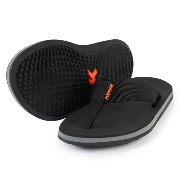SANDÁLIA KENNER LEGEND PRO NYLON - PRETO/PRATA/PRETO