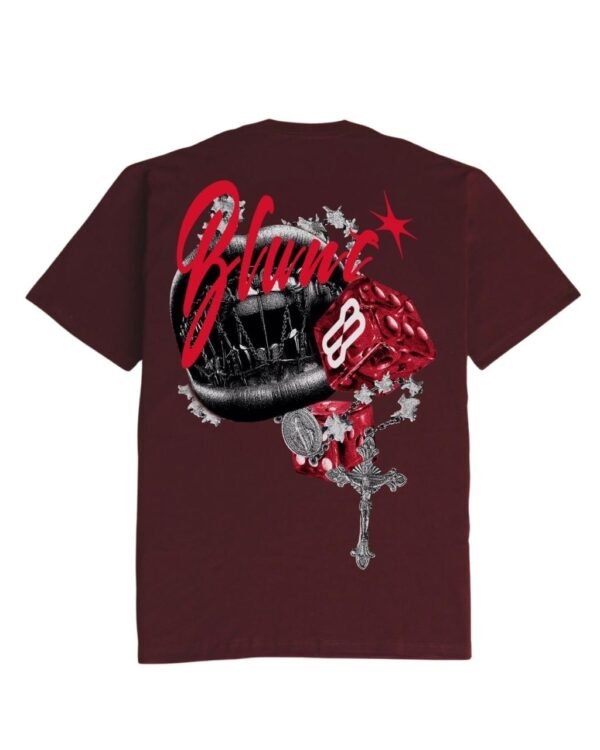 CAMISETA BLUNT ESPECIAL OVERSIZED VEGAS - VINHO