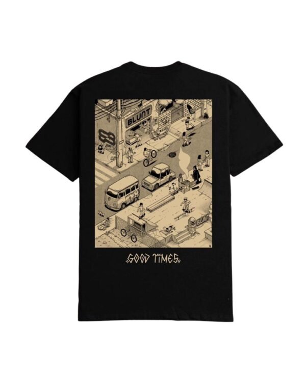 CAMISETA BLUNT BASICA CITY - PRETO