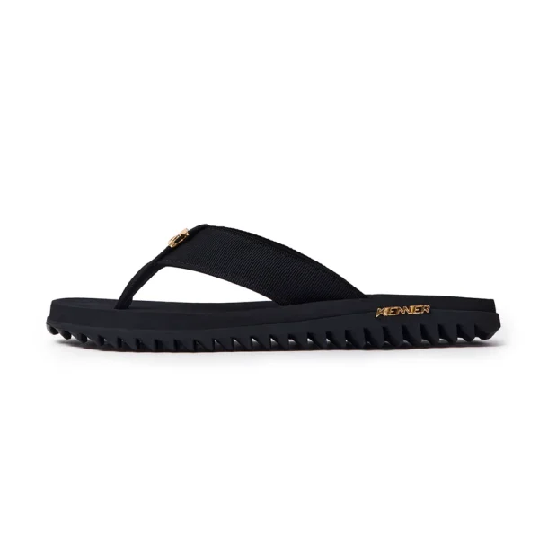 SANDÁLIA KENNER KIVAH NYLON - PRETO/PRETO - Imagem 2