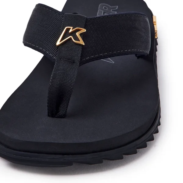 SANDÁLIA KENNER KIVAH NYLON - PRETO/PRETO - Imagem 5