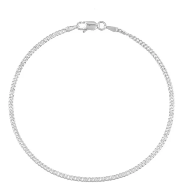 PULSEIRA GRUMET 2MM 21CM (FINA) - PRATA 925 LEGÍTIMA - Imagem 3