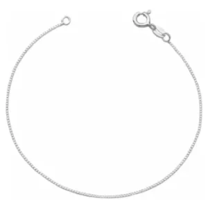 PULSEIRA VENEZIANA 1,5MM V15 21CM - PRATA 925 LEGÍTIMA