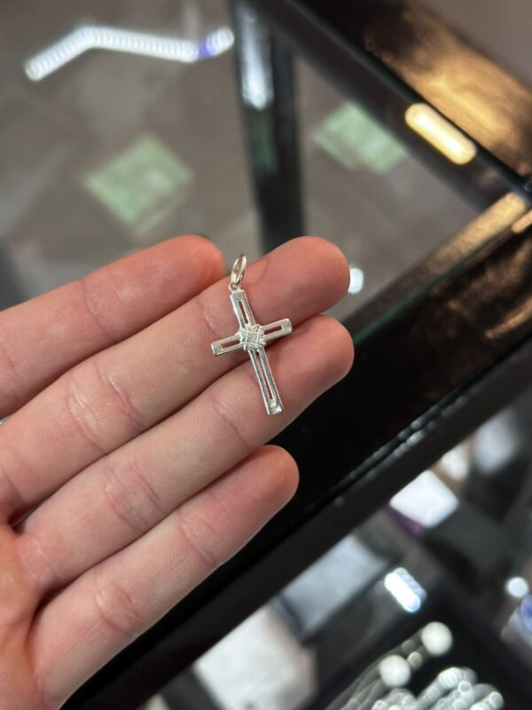 PINGENTE CRUCIFIXO - PRATA 925 LEGÍTIMA - Imagem 2